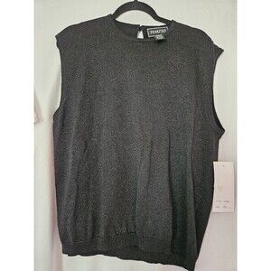 Terazzo Size XL Sleeveless Sweater With Sparkles  Button In Back Whimsygoth NWT